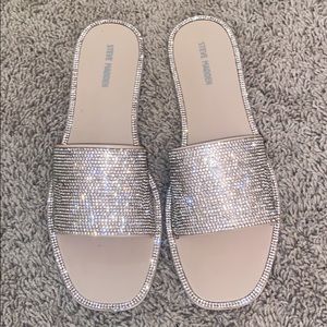 Steve Madden rhinestone sandals